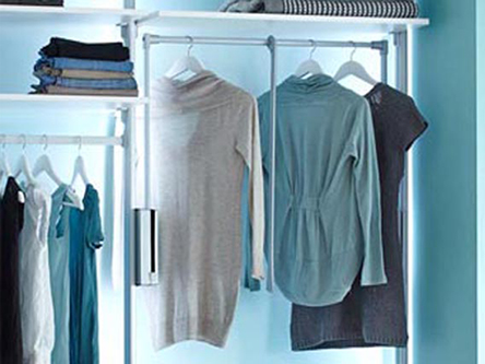 Kleiderlift für Schranksysteme in hohen Räumen PREMIUM Kleiderlift – ideal für hohe oder schwer zugängliche Bereiche im Schranksystem für Altbau oder Fachwerkhaus