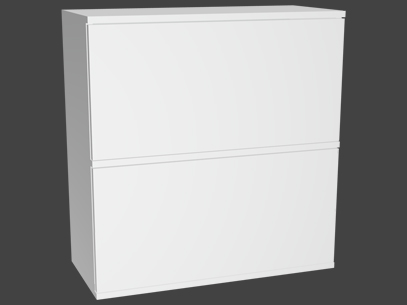 Montageanleitung SOFT Schrank mit 2 großen Klappen Höhe 83,3cm, Tiefe 36cm Montageanleitung SOFT Schrank mit 2 großen Klappen Höhe 83,3cm, Tiefe 36cm von FRANK Schranksysteme