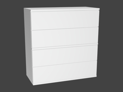 Montageanleitung SOFT Schrank mit 4 Schubladen Höhe 83,3cm, Tiefe 36cm Montageanleitung SOFT Schrank mit 4 Schubladen Höhe 83,3cm, Tiefe 36cm von FRANK Schranksysteme