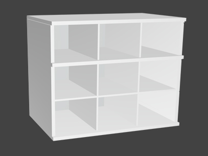 Montageanleitung SOFT Schrank mit 9 offenen Fächern Höhe 63,9cm, Tiefe 52cm Montageanleitung SOFT Schrank mit 9 offenen Fächern Höhe 63,9cm, Tiefe 52cm von FRANK Schranksysteme