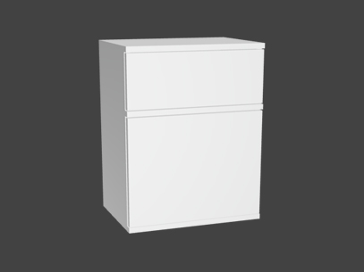 Montageanleitung SOFT Schrank mit 1 Schublade und Türelement Höhe 63,9cm, Tiefe 36cm Montageanleitung SOFT Schrank mit 1 Schublade und Türelement Höhe 63,9cm, Tiefe 36cm von FRANK Schranksysteme